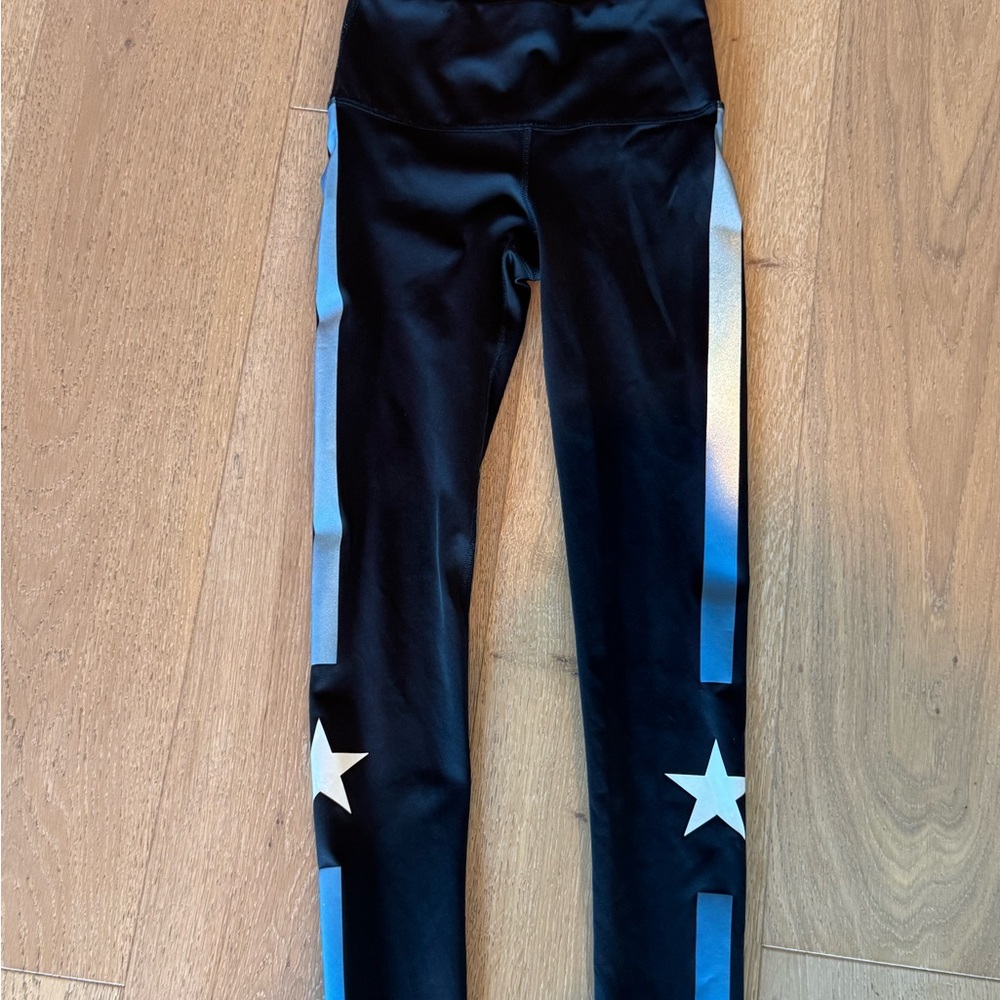 Noli women's  Black and Blue Star Leggings